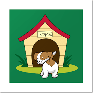 #2 Puppy Feeling at Home Posters and Art